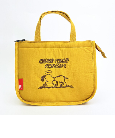 スヌーピー ランチトートバッグ (イエロー) ルートート ROOTOTE SNOOPY