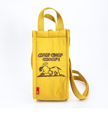 スヌーピー 2WAYボトルショルダートートバッグ (イエロー) ランチ ルートート ROOTOTE SNOOPY