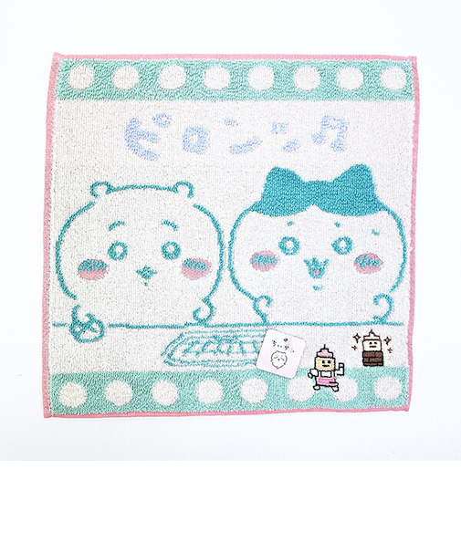 ちいかわ ピロン タオルハンカチ アイボリー