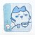 ちいかわ イエロー！！ タオルハンカチ ブルー