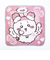 ちいかわ エンジェル タオルハンカチ ピンク
