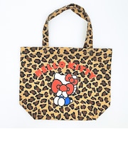 サンリオ ハローキティ 目隠し キャンバストートバッグ レオパード Sanrio