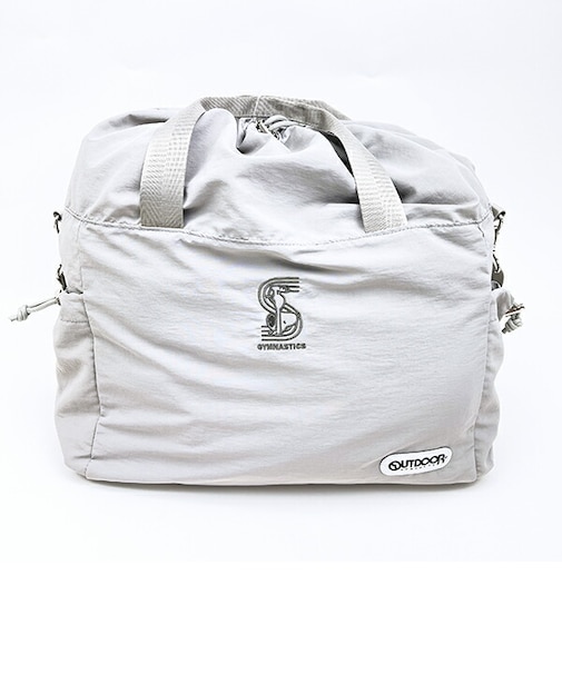 スヌーピー × OUTDOOR PRODUCTS ダッフルバッグ グレー SNOOPY