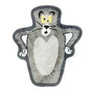 トムとジェリー つぼトム タフトマット ラグ トムジェリ