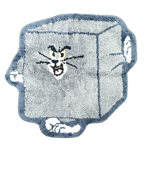 トムとジェリー スクエアトム タフトマット ラグ トムジェリ