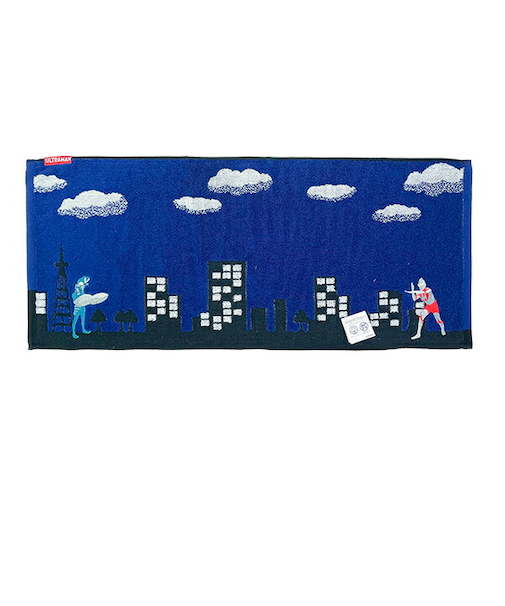 ウルトラマン 街を守るヒーロー フェイスタオル