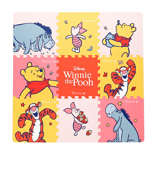 ディズニー くまのプーさん パズルマット ハニーパズル Disney