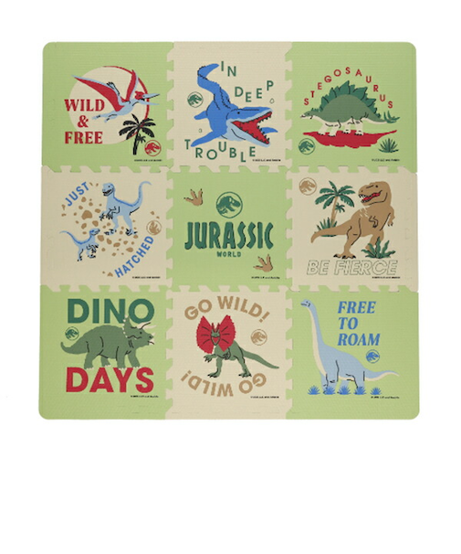 ジュラシック・ワールド パズルマット ダイナソーパズル