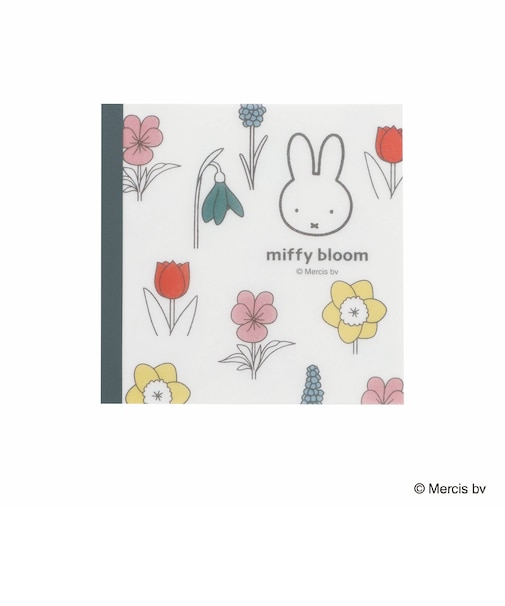 ミッフィー miffy スクエアメモ ホワイト 文具 日本製 ミッフィーブルーム