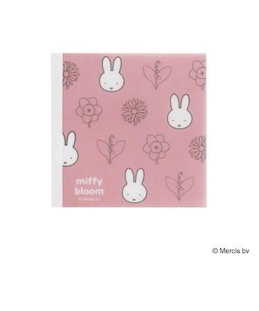 ミッフィー miffy スクエアメモ ピンク 文具 日本製 ミッフィーブルーム