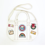 スヌーピー 刺繍2WAYショルダーバッグ アイボリー ROOTOTE ルートート SNOOPY