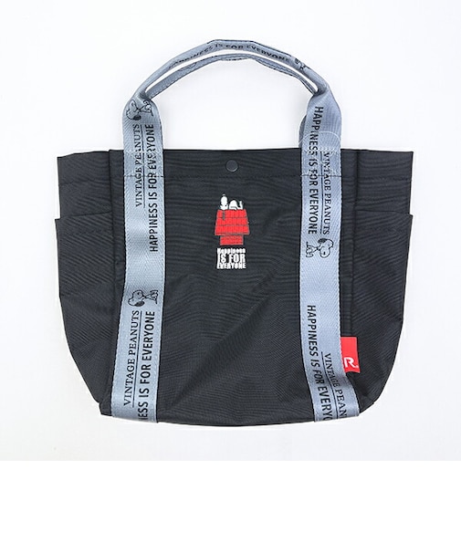 スヌーピー トートバッグ ブラック ハウス ROOTOTE ルートート SNOOPY