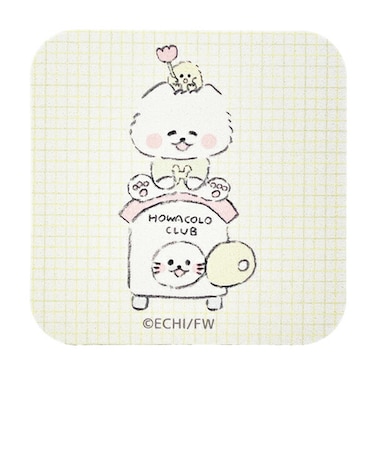ほわころくらぶ 10周年記念 ソフトコースター スクエア キッチン