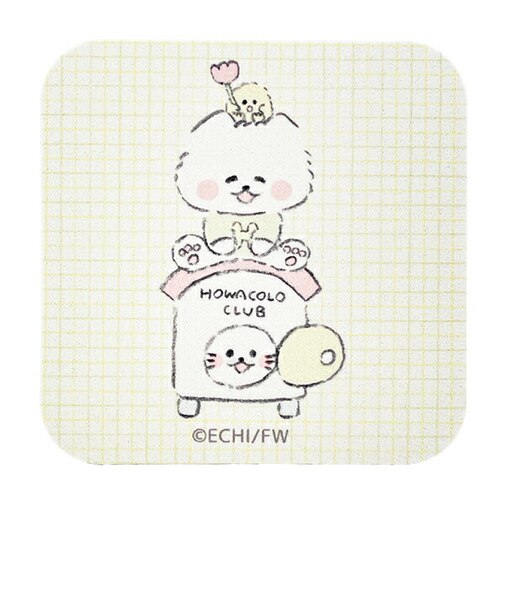 ほわころくらぶ 10周年記念 ソフトコースター スクエア キッチン