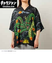 ドラゴンボール 神龍あらわる アロハシャツ (LL) キャラジャン ユニセックス アパレル