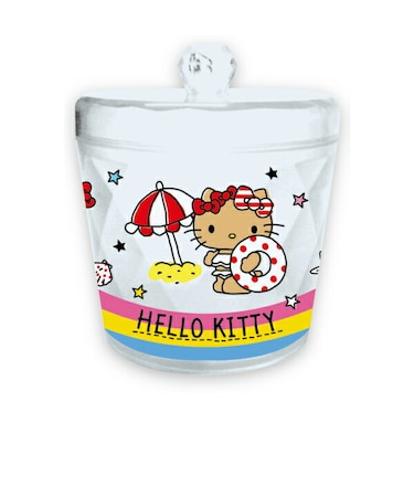 サンリオ 日焼け キティ キラキラキャニスター ハローキティ 小物入れ Sanrio