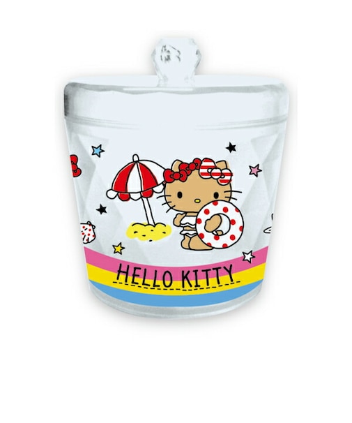 サンリオ 日焼け キティ キラキラキャニスター ハローキティ 小物入れ Sanrio