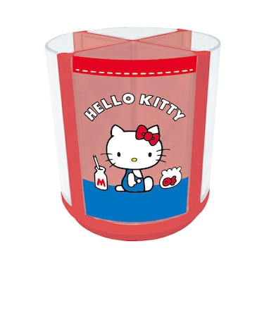 サンリオ ハローキティ 回るペンスタンド レッド Sanrio