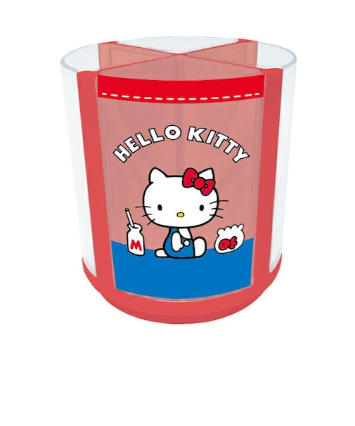 サンリオ ハローキティ 回るペンスタンド レッド Sanrio