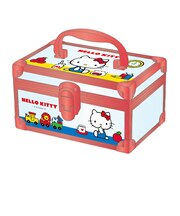 サンリオ キティ バニティケース ハローキティ 小物入れ レッド Sanrio