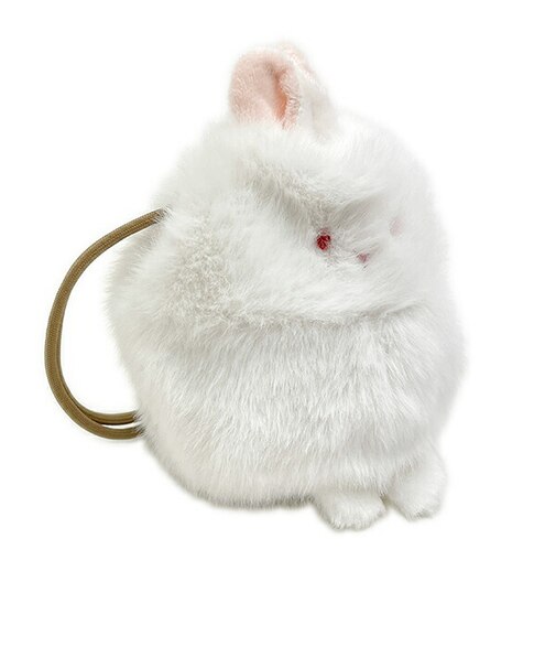 わたぽ ゆきうさぎ ミニ巾着