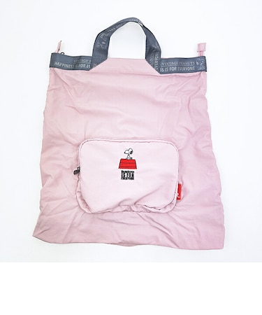 スヌーピー パッカブル リュックトートバッグ ピンク ルートート ROOTOTE SNOOPY