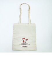 スヌーピー トートバッグ ベースボール レッド SNOOPY