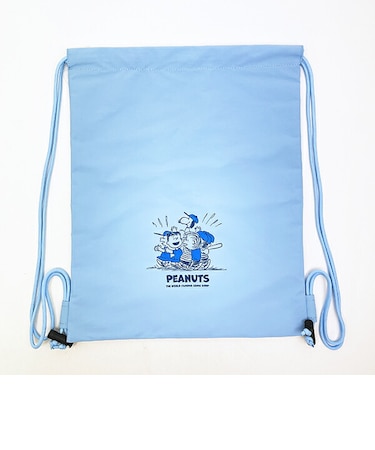 スヌーピー ナップザック ベースボール バッグ ブルー SNOOPY