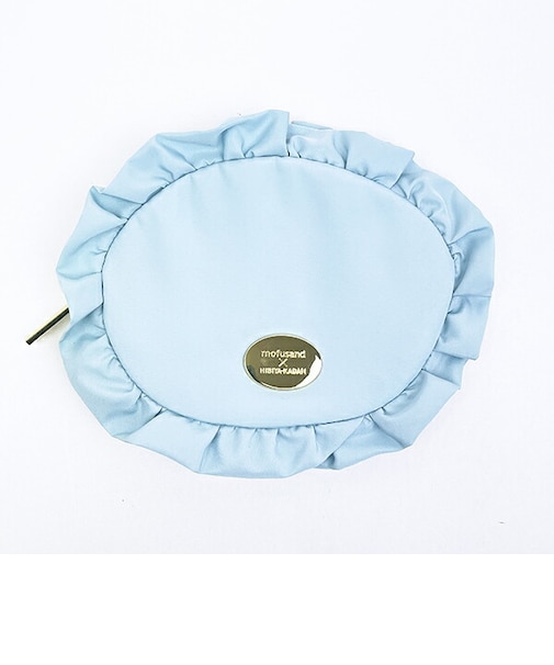 モフサンド × 日比谷花壇 フリルミニポーチ Bloom mofusand