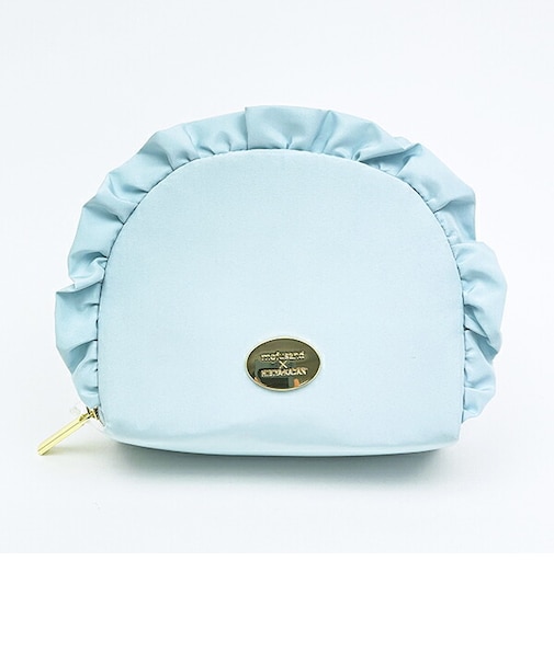 モフサンド × 日比谷花壇 フリルポーチ Bloom mofusand