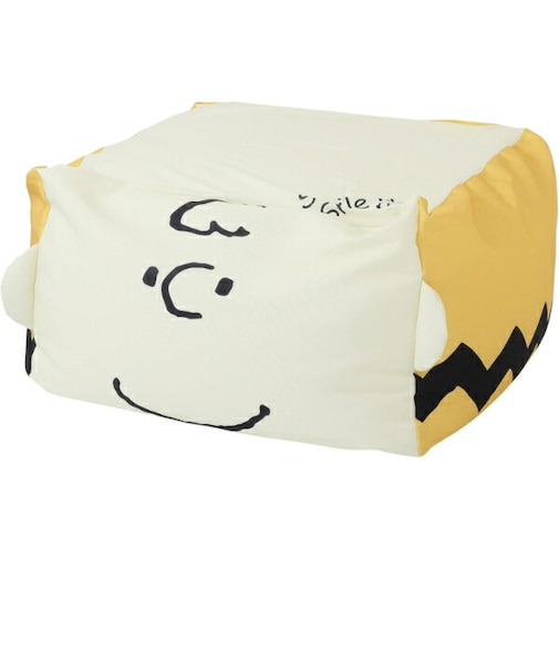 スヌーピー チャーリーブラウン ビーズクッション(M) インテリア SNOOPY
