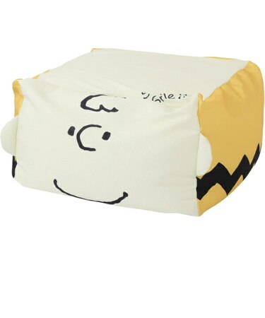 スヌーピー チャーリーブラウン ビーズクッション(L) インテリア SNOOPY