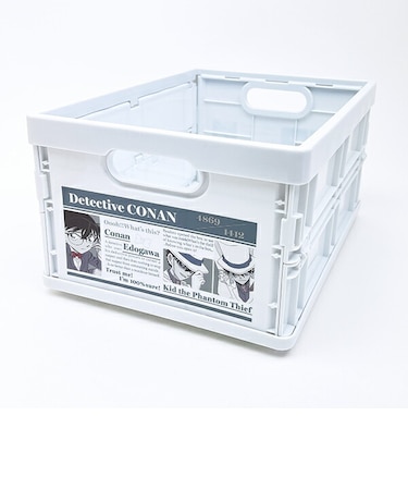 名探偵コナン キャラコンテナ Newspaper インテリア 収納 小物入れ
