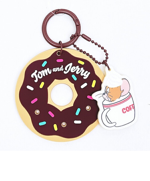 トムとジェリ― ジェリ― ドーナツラバーチャーム キーホルダー トムジェリ