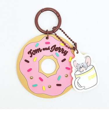 トムとジェリ― タフィー ドーナツラバーチャーム キーホルダー トムジェリ
