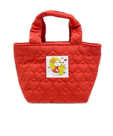 水森亜土 キルティング生地ランチバッグ