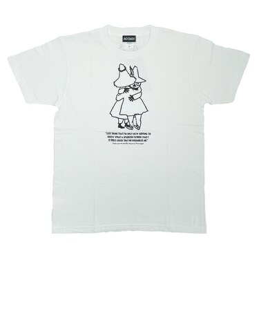 ムーミン ヨクサル＆スナフキン Tシャツ ホワイト アパレル MOOMIN