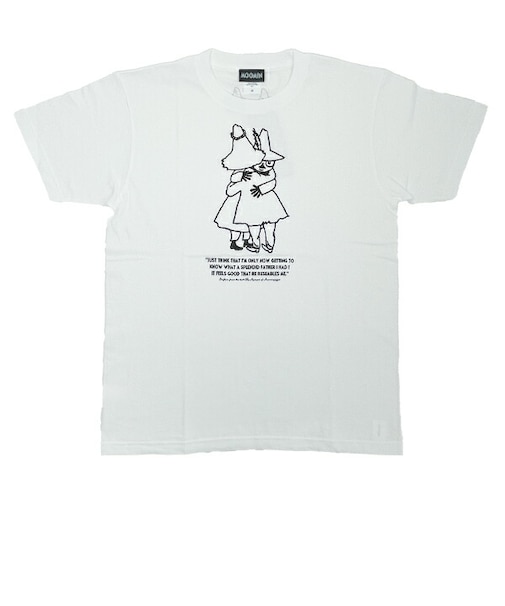 ムーミン ヨクサル＆スナフキン Tシャツ ホワイト アパレル MOOMIN