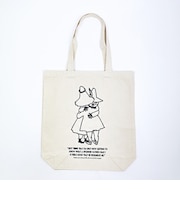 ムーミン ヨクサル＆スナフキン トートバッグ ナチュラル MOOMIN