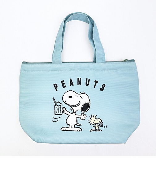 スヌーピー ルートビア 保冷保温ミニトートバッグ ランチ SNOOPY