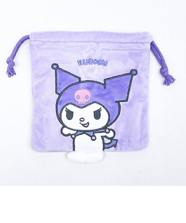 サンリオ クロミ 足ぴょこ巾着 (パープル) Sanrio