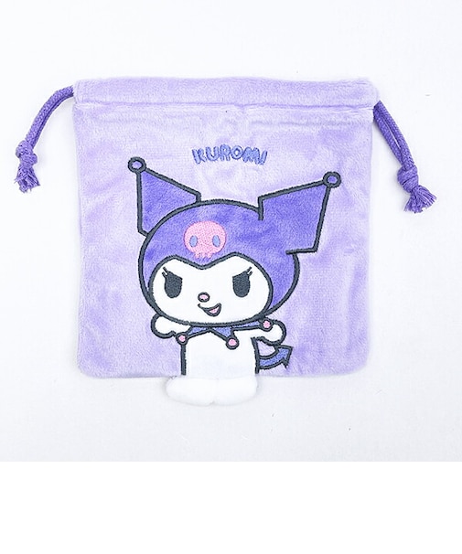 サンリオ クロミ 足ぴょこ巾着 (パープル) Sanrio