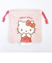 サンリオ ハローキティ 足ぴょこ巾着 (ピンク) Sanrio
