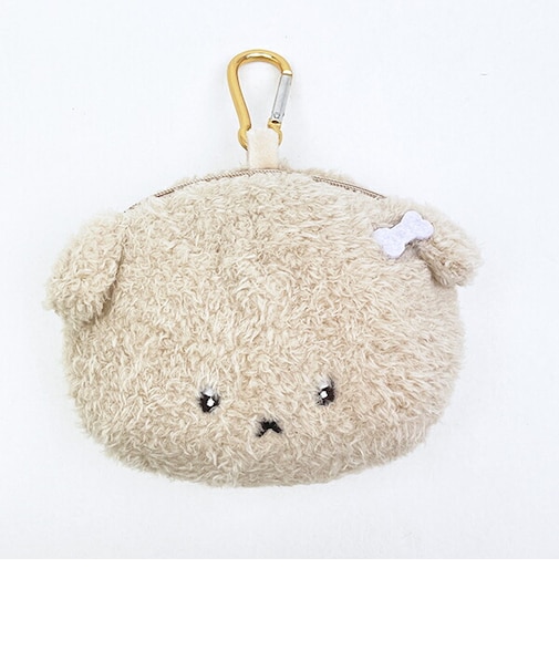 いしょわちゃん カラビナ付きぬいぐるみファスナーマスコットキーホルダー San-x サンエックス