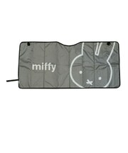 ミッフィー miffy パタパタ サンシェード 日よけ グレー