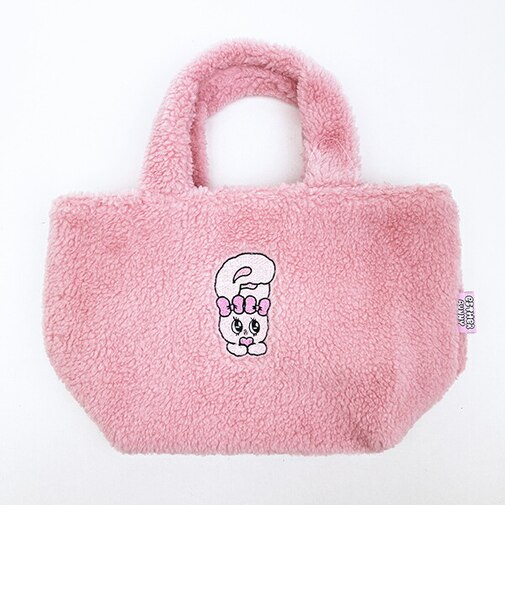 エスターバニー (Esther Bunny) ボア生地ランチバッグ