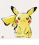 ポケットモンスター ピカチュウ アートパネル 筆書き インテリア ポケモン 日本製