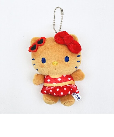 サンリオ 日焼けキティ ナイトパーティーマスコットキーホルダー Sanrio