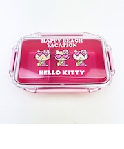 サンリオ 日焼けキティ 4点ロックランチボックス 日本製 Sanrio