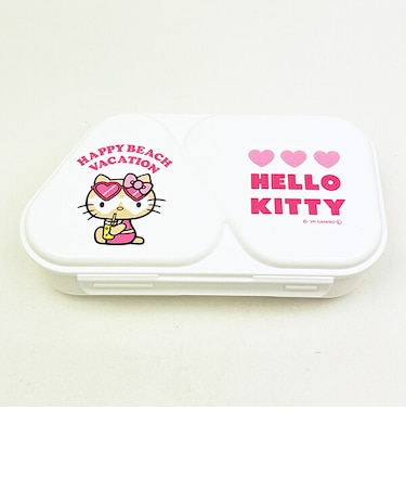 サンリオ 日焼けキティ おにぎりランチケース ホワイト 日本製 Sanrio